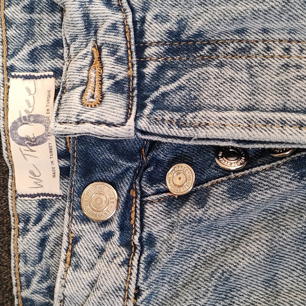 Free People We The Free Jean Skirt - Picture 3 of 4